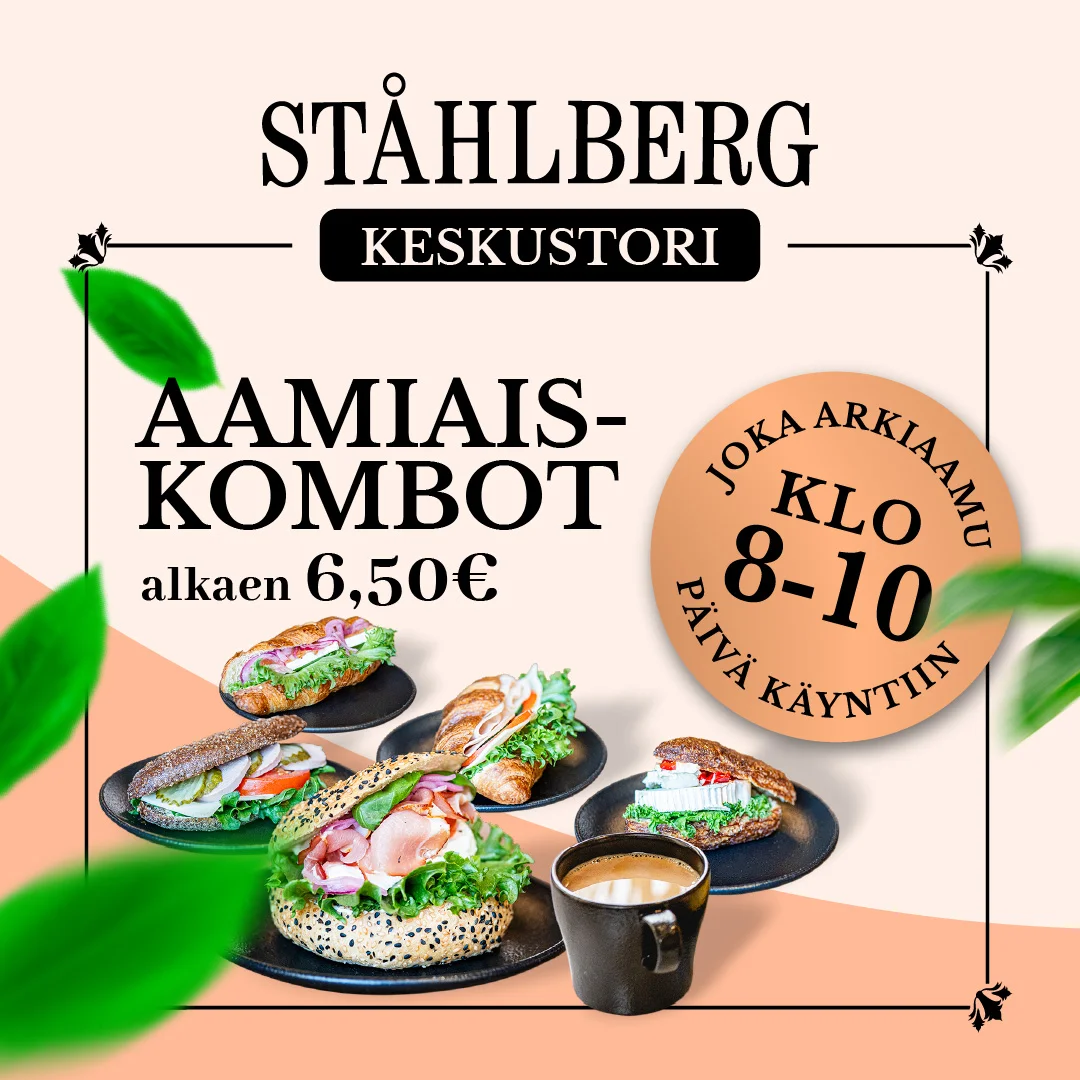Ståhlberg Keskustori - Aamiaiskombot